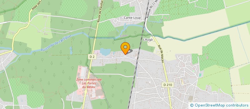 localisation de l'entreprise MONSIEUR VINCENT GARDIES  PAREMPUYRE