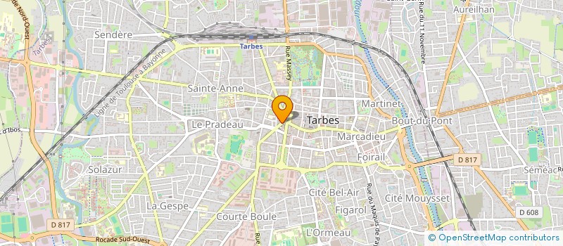 localisation de l'entreprise MONSIEUR VINCENT GAROBY  TARBES