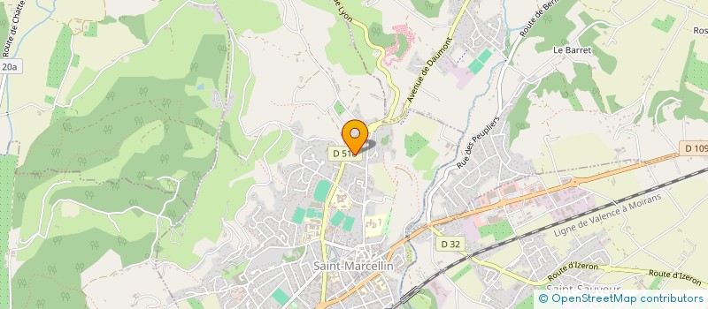 localisation de l'entreprise MONSIEUR VINCENT GARRIDO  SAINT-MARCELLIN