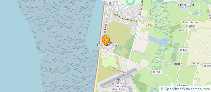 localisation de l'entreprise MONSIEUR VINCENT GARRIGUE  COUDEVILLE-SUR-MER