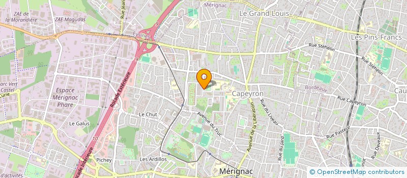 localisation de l'entreprise MONSIEUR VINCENT GASTALDELLO  MERIGNAC