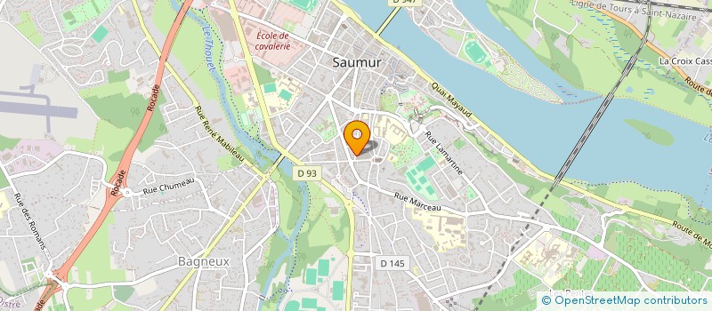 localisation de l'entreprise MONSIEUR VINCENT GASTELLIER  SAUMUR