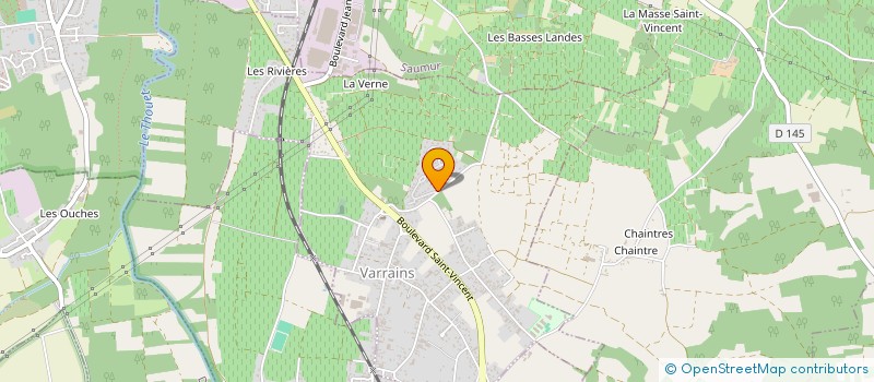 localisation de l'entreprise MONSIEUR VINCENT GAUDICHEAU  VARRAINS