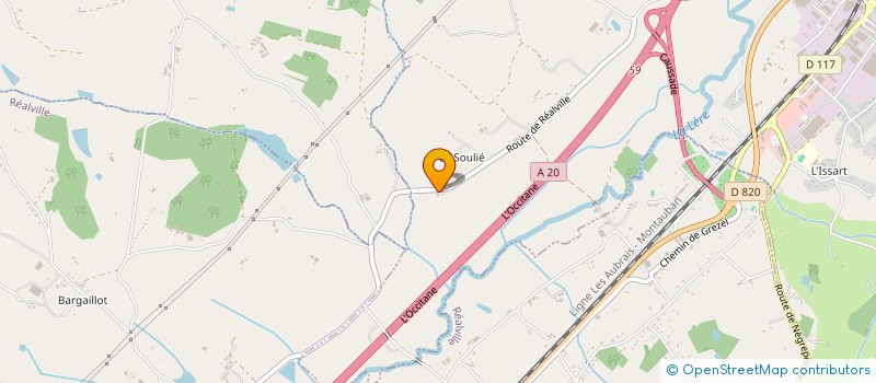 localisation de l'entreprise MONSIEUR VINCENT GAUDRIOT  CIEL