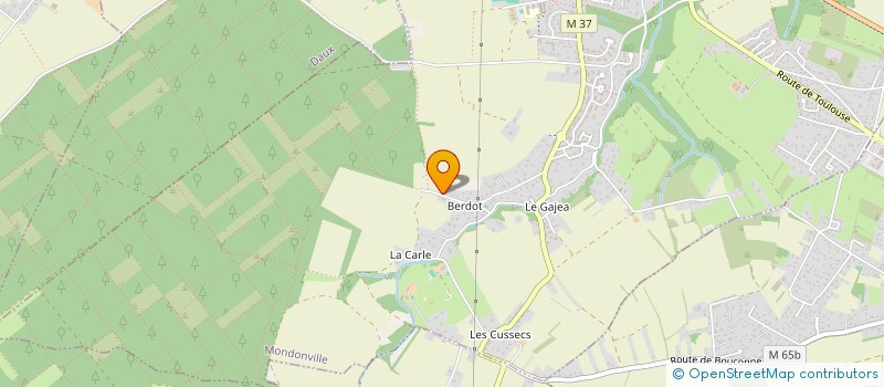 localisation de l'entreprise MONSIEUR VINCENT GAULTIER  MONDONVILLE