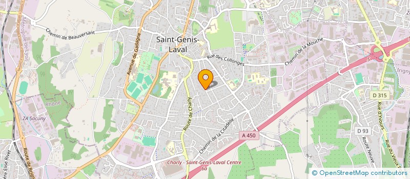 localisation de l'entreprise MONSIEUR VINCENT GAUME à SAINT-GENIS-LAVAL