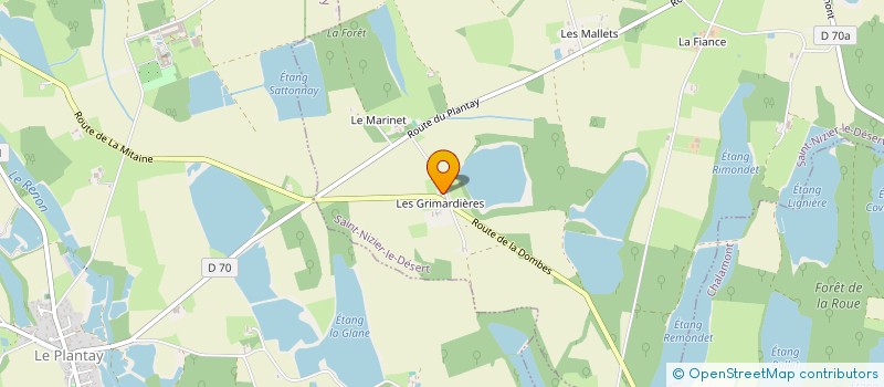 localisation de l'entreprise MONSIEUR VINCENT GAUTHIER  SAINT-NIZIER-LE-DESERT