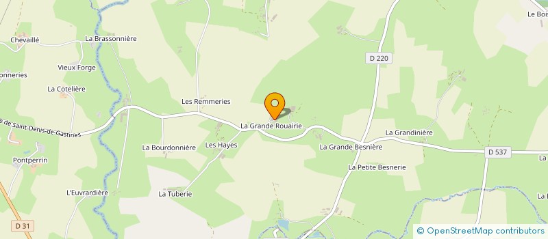 localisation de l'entreprise MONSIEUR VINCENT GAUTIER à SAINT-DENIS-DE-GASTINES