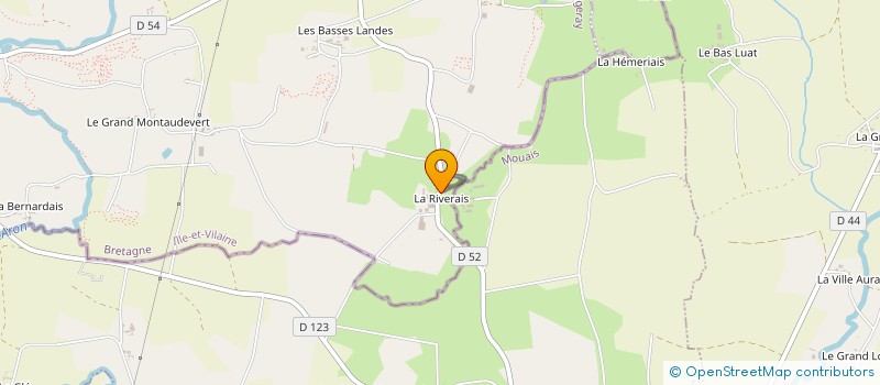 localisation de l'entreprise MONSIEUR VINCENT GAUTIER  GRAND-FOUGERAY