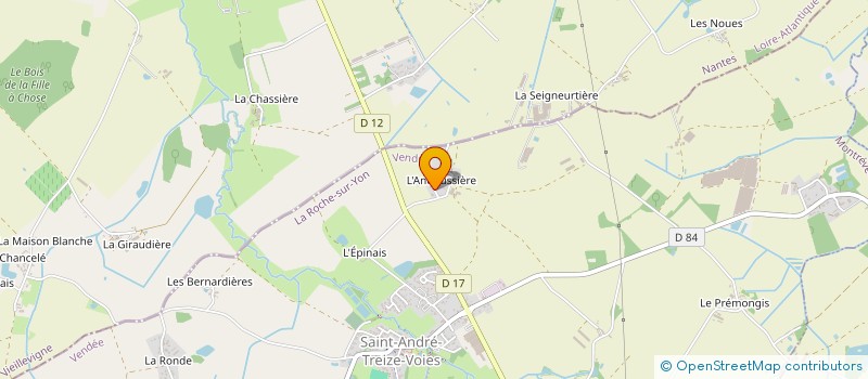 localisation de l'entreprise MONSIEUR VINCENT GAUTIER à MONTREVERD