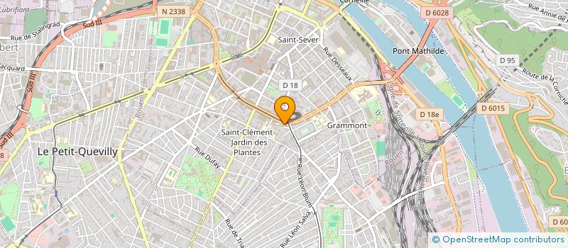 localisation de l'entreprise MONSIEUR VINCENT GENDREAU à ROUEN