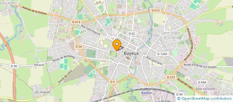 localisation de l'entreprise MONSIEUR VINCENT GENDRIN à BAYEUX