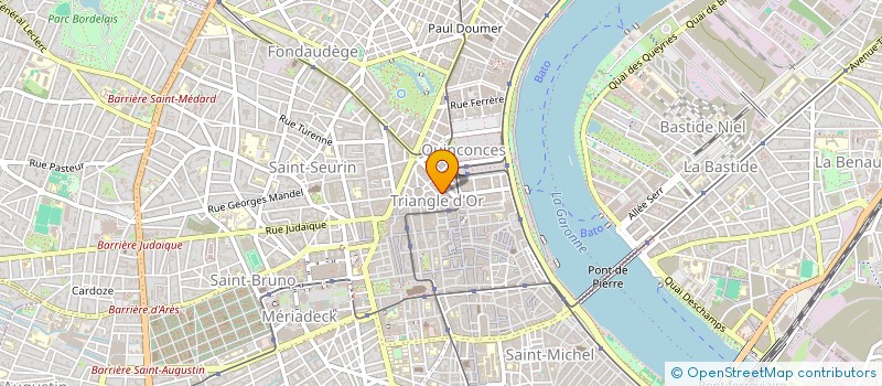 localisation de l'entreprise MONSIEUR VINCENT GENEVOIX à BORDEAUX