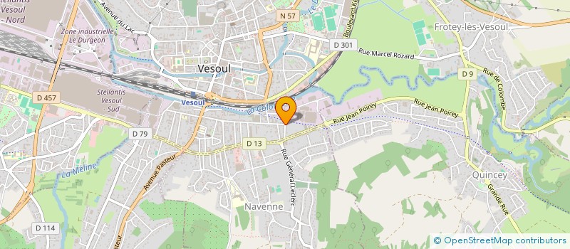 localisation de l'entreprise MONSIEUR VINCENT GEOFFROY  QUINCEY