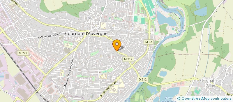localisation de l'entreprise MONSIEUR VINCENT GEORGE à COURNON-D'AUVERGNE