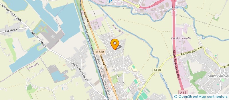 localisation de l'entreprise MONSIEUR VINCENT GEORGE  FENOUILLET