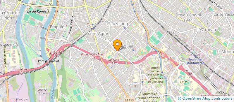 localisation de l'entreprise MONSIEUR VINCENT GERARD à TOULOUSE