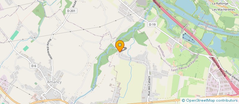 localisation de l'entreprise MONSIEUR VINCENT GERARD  SAINT-PIERRE-EN-FAUCIGNY