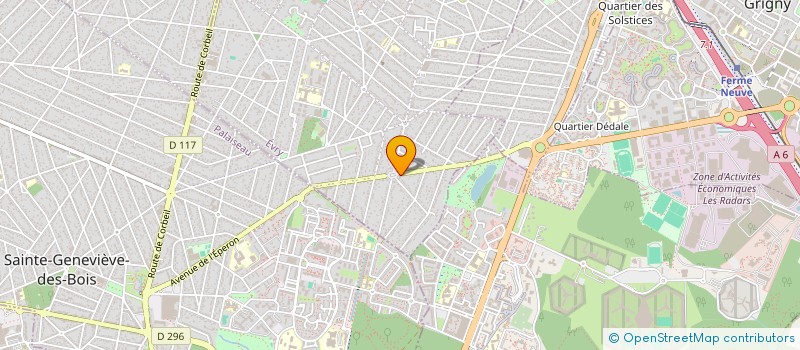 localisation de l'entreprise MONSIEUR VINCENT GERMANICUS  MORSANG-SUR-ORGE