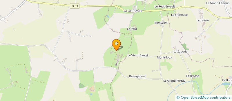 localisation de l'entreprise MONSIEUR VINCENT GESLAND  BRECE