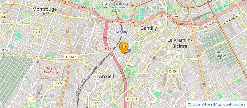 localisation de l'entreprise MONSIEUR VINCENT GESTERMANN à GENTILLY