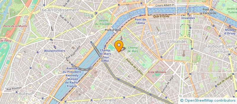 localisation de l'entreprise MONSIEUR VINCENT GHERSIN  PARIS