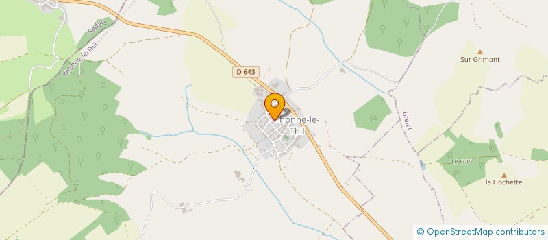 localisation de l'entreprise MONSIEUR VINCENT GILLE à THONNE-LE-THIL