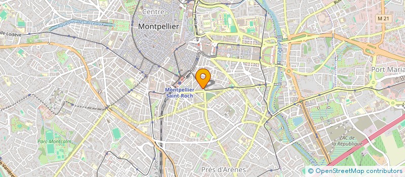 localisation de l'entreprise MONSIEUR VINCENT GILLION à MONTPELLIER