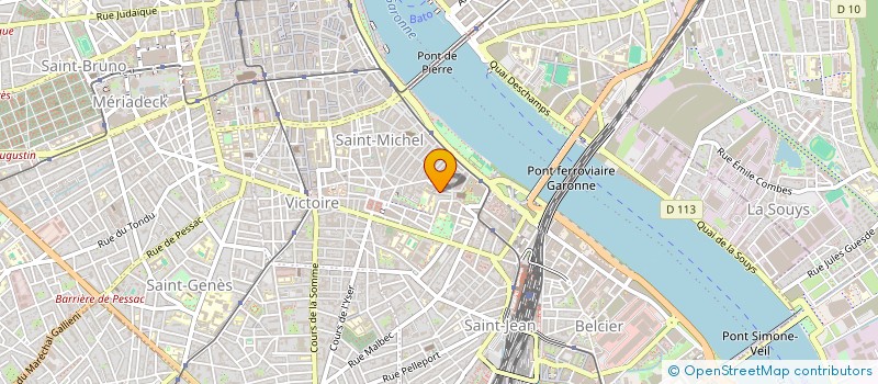 localisation de l'entreprise MONSIEUR VINCENT GILMANT à BORDEAUX
