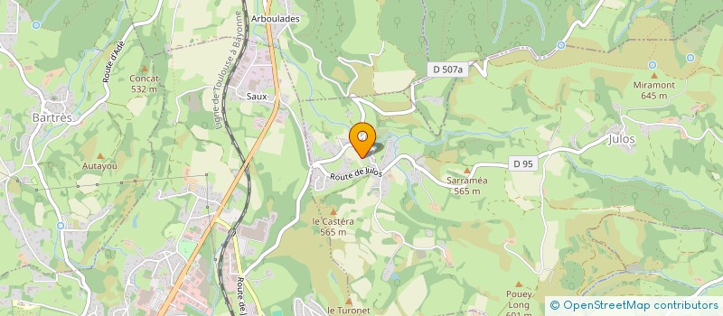 localisation de l'entreprise MONSIEUR VINCENT GIMENEZ  OSSEN