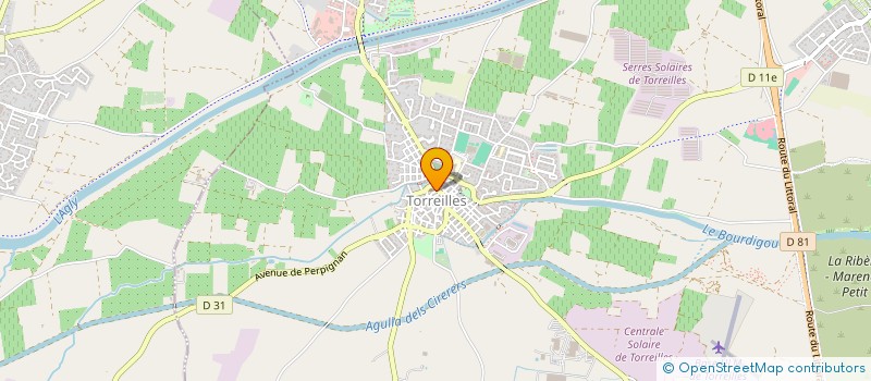 localisation de l'entreprise MONSIEUR VINCENT GIMENEZ  TORREILLES