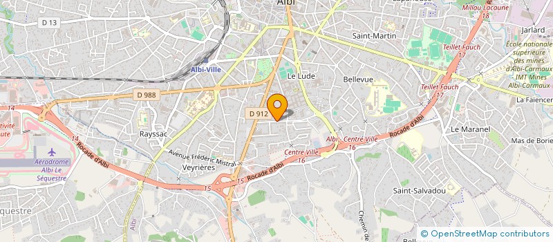 localisation de l'entreprise MONSIEUR VINCENT GIMENO à ALBI