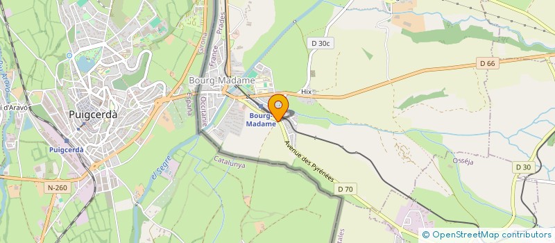 localisation de l'entreprise MONSIEUR VINCENT GINESTET  BOURG-MADAME