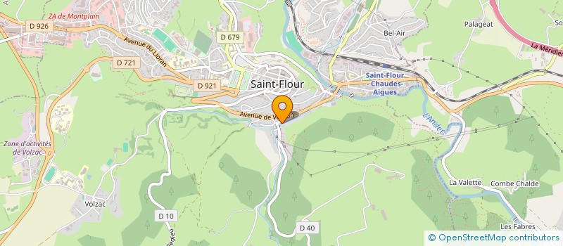 localisation de l'entreprise MONSIEUR VINCENT GIORDANENGO à SAINT-FLOUR