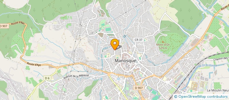 localisation de l'entreprise MONSIEUR VINCENT GIOVINAZZO  MANOSQUE