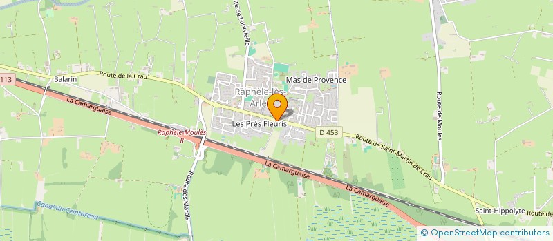 localisation de l'entreprise MONSIEUR VINCENT GIRAUD  ARLES