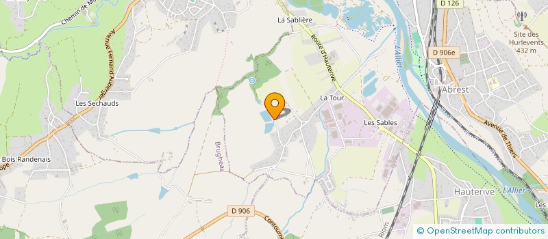 localisation de l'entreprise MONSIEUR VINCENT GIRAUD  ABREST