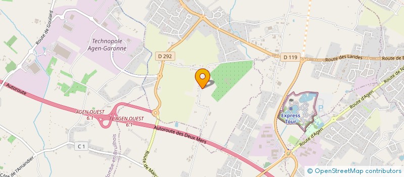 localisation de l'entreprise MONSIEUR VINCENT GIRAUD  BRAX