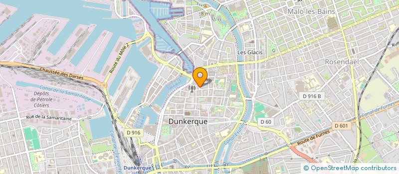 localisation de l'entreprise MONSIEUR VINCENT GIROIRE à DUNKERQUE