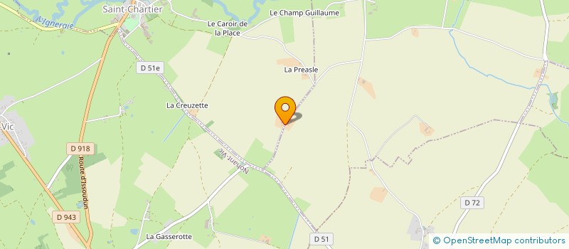 localisation de l'entreprise MONSIEUR VINCENT GIROUX à CHASSIGNOLLES