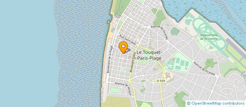 localisation de l'entreprise MONSIEUR VINCENT GLON à LE TOUQUET-PARIS-PLAGE