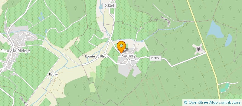 localisation de l'entreprise MONSIEUR VINCENT GOBERT  ROMERY