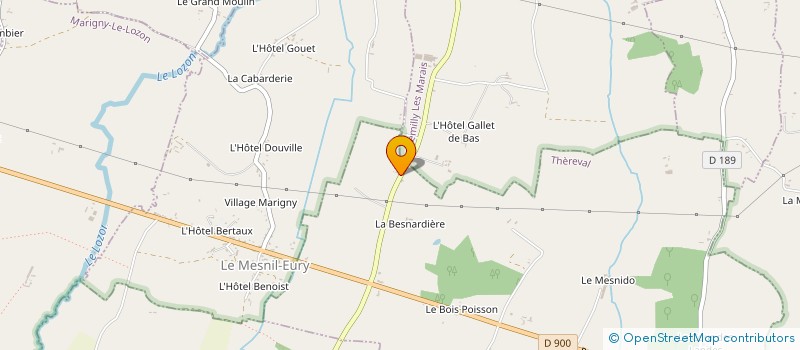 localisation de l'entreprise MONSIEUR VINCENT GODARD  THEREVAL