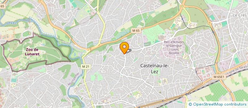localisation de l'entreprise MONSIEUR VINCENT GODFROY à CASTELNAU-LE-LEZ