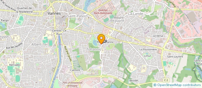 localisation de l'entreprise MONSIEUR VINCENT GODIN  LORIENT