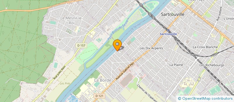 localisation de l'entreprise MONSIEUR VINCENT GONNEAU  MONTESSON