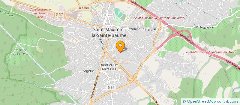 localisation de l'entreprise MONSIEUR VINCENT GONNET à SAINT-MAXIMIN-LA-SAINTE-BAUME