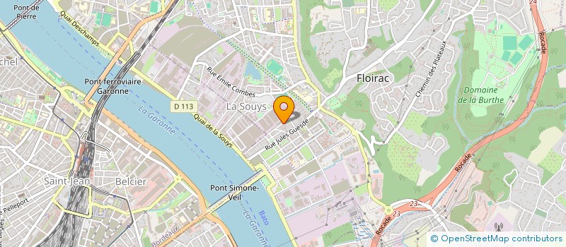 localisation de l'entreprise MONSIEUR VINCENT GONZALEZ  FLOIRAC