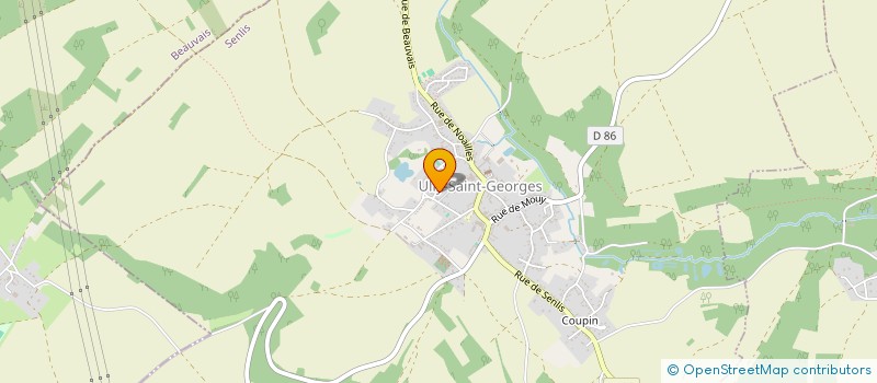 localisation de l'entreprise MONSIEUR VINCENT GORISSEN  ULLY-SAINT-GEORGES