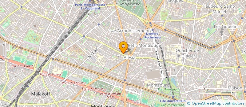 localisation de l'entreprise MONSIEUR VINCENT GOUEY  PARIS